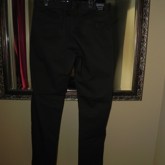 NWT Flex chino straight-fit 32x32 CHARCOAL DUST - Picture 6 of 7